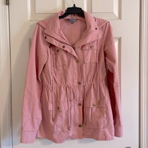 Market & Spruce Pink Utility Jacket